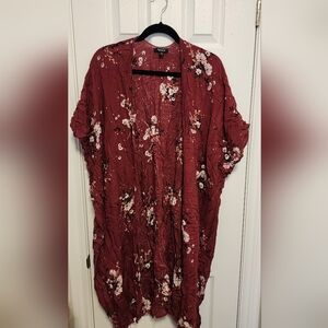 Torrid Rusty Red Cover Up